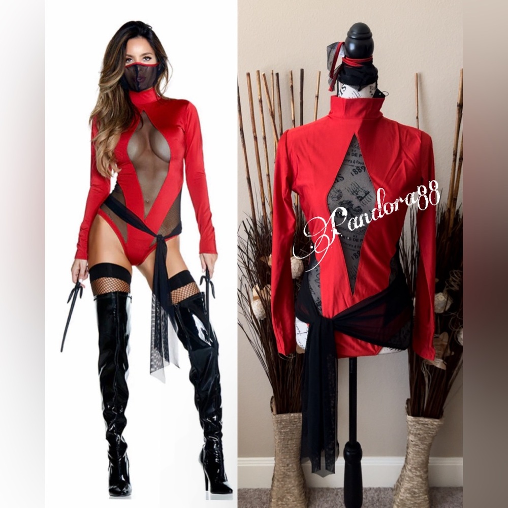 Lethal killer ninja costume